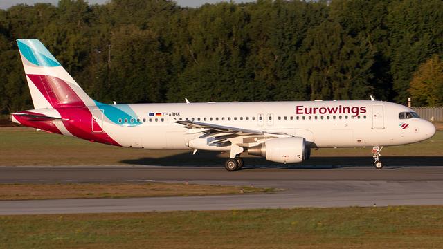 D-ABHA:Airbus A320-200:Eurowings
